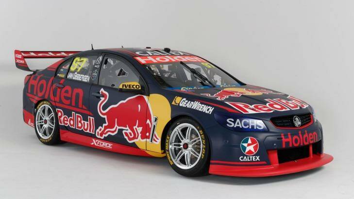 The Red Bull Holden Racing Team Commodore. Photo: Mark Fogarty