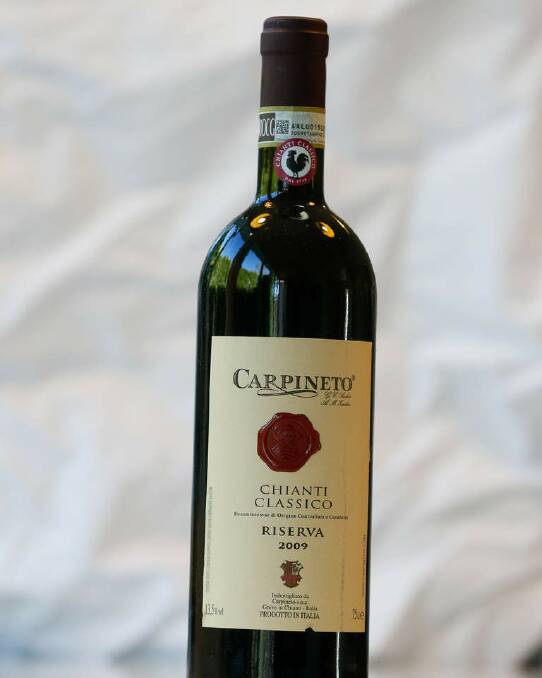 I'm drinking: "For years I didn?t drink alcohol because I had terrible migraines and now I could still go weeks without it and not really notice. When we have people over we?ll drink Carpineto Chianti." Photo: Peter Rae