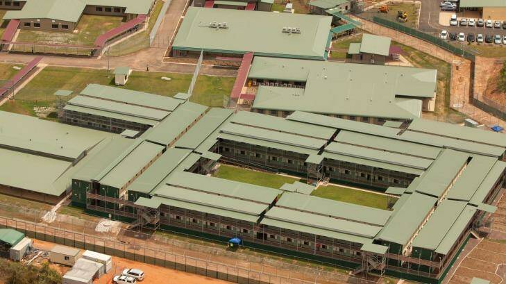Wickham Point detention centre in Darwin. Photo: Glenn Campbell