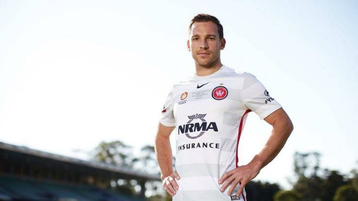 Ready for Rocca: Brendon Santalab of the Wanderers. Photo: Matt King