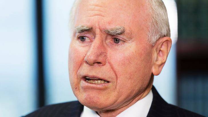 John Howard said it was "one of the most ridiculous propositions" that Australia had to choose between having a strong relationship with the US or China. Photo: James Brickwood