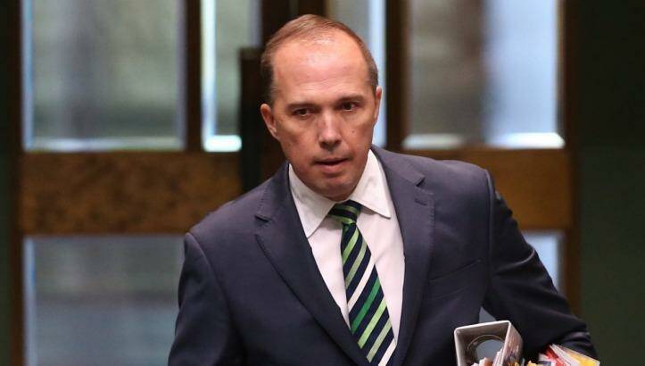 Immigration Minister Peter Dutton spent two days in Cambodia trying to salvage the refugee deal.. Photo: Andrew Meares