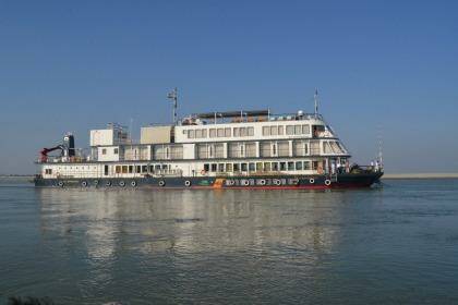 India: The MV Mahabaahu features on the sea leg of Cruise Express' new hosted land and cruise tour.