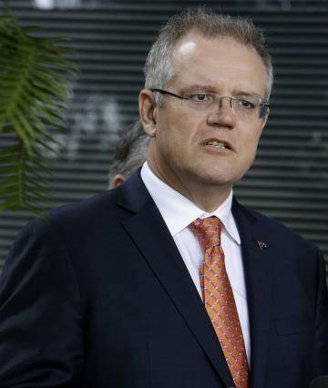 Social Services Minister Scott Morrison says if the government dumps its plan to index pensions to the CPI "then new measures would have to go on." Photo: Anna Warr