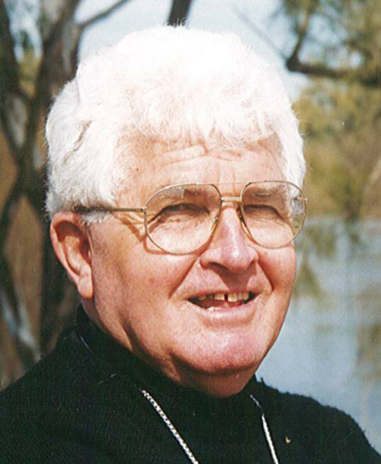 A Mass of Christian Burial will be held at 2.30pm on Wednesday for Father John Beaven. 						        Photo: Contributed
