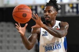 American import Casey Prather will be back next season as the Brisbane Bullets eye the NBL title. (Darren England/AAP PHOTOS)