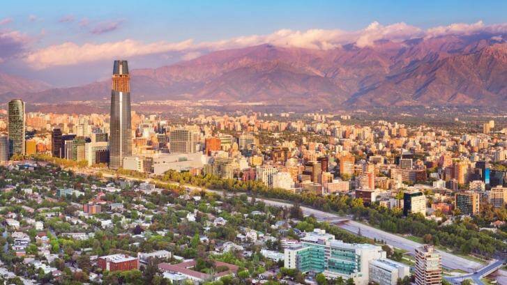 The skyline of Santiago in Chile. Photo: iStock