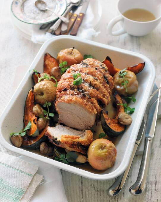 For a nutty twist on gravy try this roast pork with apples, pumpkin and chestnut gravy <a href="http://www.goodfood.com.au/good-food/cook/recipe/roast-pork-with-apples-pumpkin-and-chestnut-gravy-20131101-2wn72.html"><b>(recipe here).</b></a>