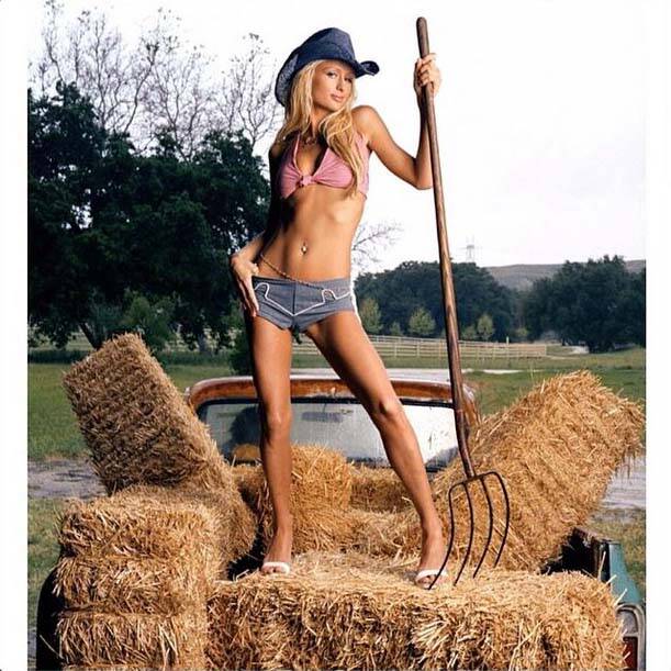 Paris Hilton threw back to a <i>Simple Life</i> Maxim Magazine shoot. Photo: Instagram