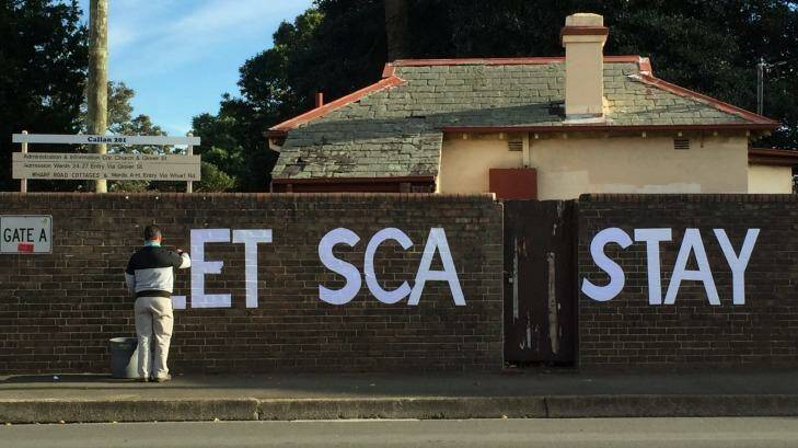 Sydney College of the Arts students are unhappy about the decision to close the arts school.  Photo: Kelsey Munro