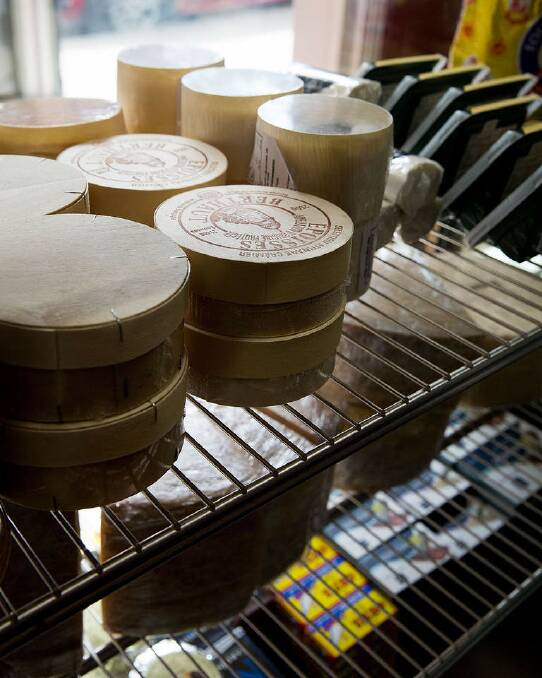 Inside Continental's cheese counter. Photo: Michele Mossop