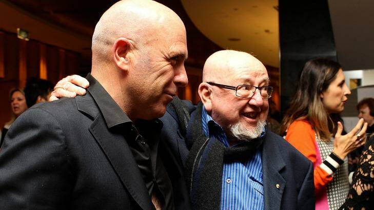Richard Flanagan and Tom Keneally: ''Australia risks becoming a colony of the minds of others.''
 Photo: Sahlan Hayes