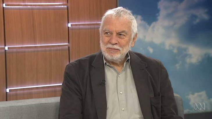 No regrets: Nolan Bushnell appears on ABC television. Photo: ABC