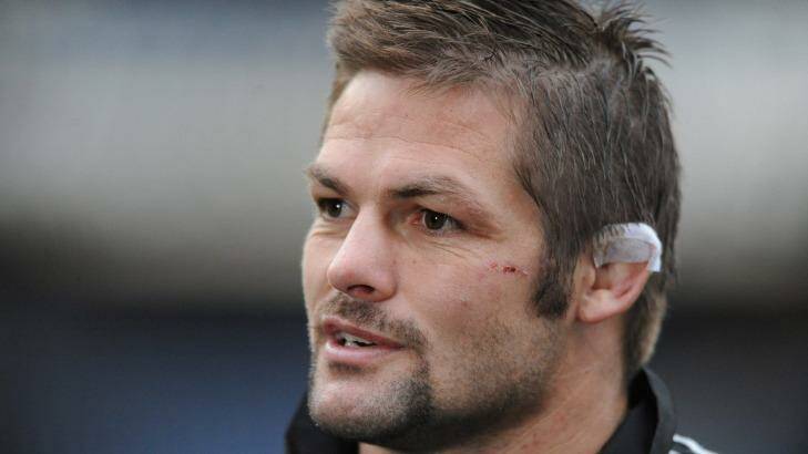 DON’T MESS WITH RICKO: A young Richie McCaw drew the ire of his team-mates.
 Photo: Fotosport