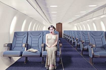 Flight crisis: Not having anything to do on a flight can leave you in state of wanting. Photo: iStock