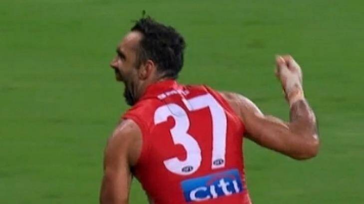 Adam Goodes has been routinely booed by AFL spectators, with many saying it is racial abuse. Photo: Supplied