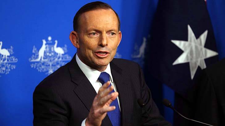Terrorism threat "hasn't changed": Tony Abbott. Photo: Andrew Meares