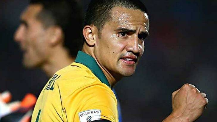 Donation: Tim Cahill has urged others to join the cause.  Photo: Francois Nel