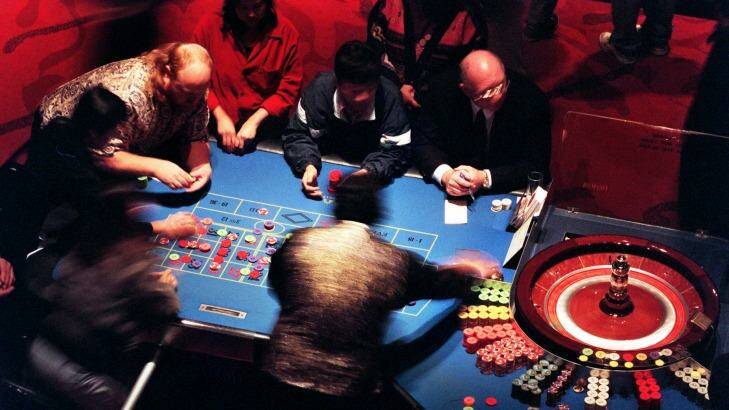 Inside SkyCity casino, where William Yan lost $5 million in 82 minutes.  Photo: Phil Carrick