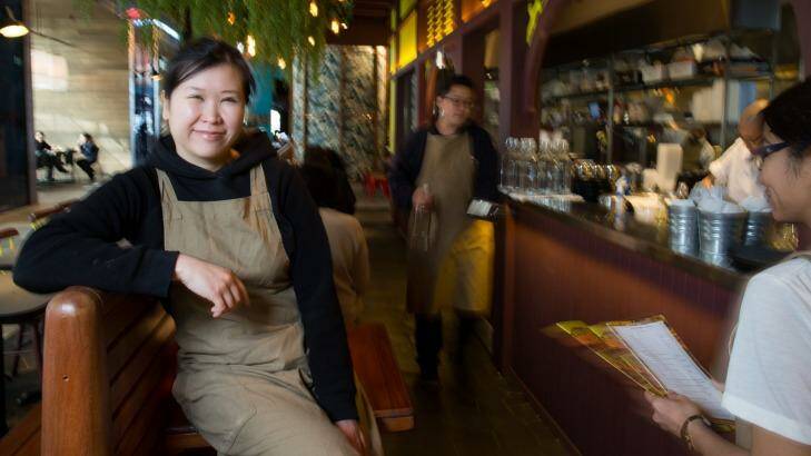 Sirinapha Lapthanaphanit at her restaurant, Chum Tang in Chatswood, Sydney. Photo: Janie Barrett
