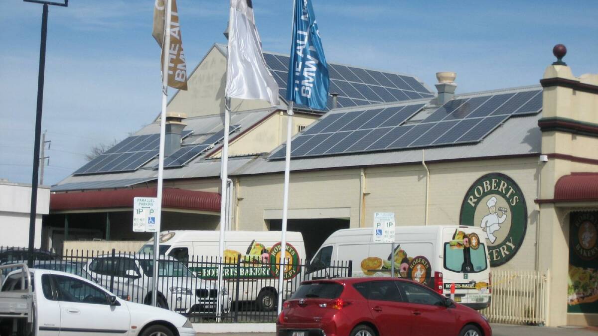 SAVING BREAD: Roberts Bakery goes solar to save money and reduce their carbon emissions.
