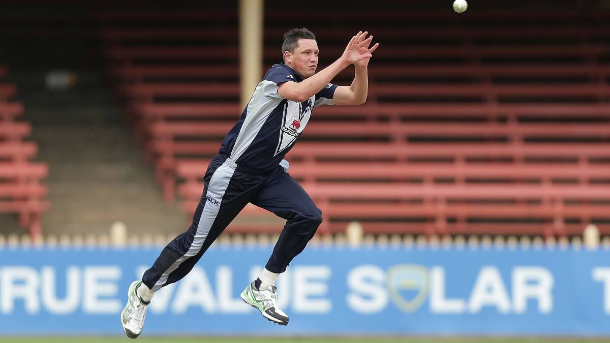HAPPY AT HOME: Orange's Chris Tremain, pictured during his debut for Victoria, said his move south had been completely justified so far this season.
Photo: GETTY IMAGES