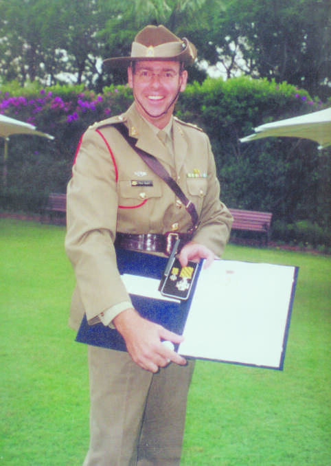 HONOURED: Brigadier Peter Daniel.