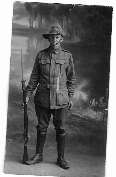 IDENTIFIED: Private Albert Williamson of Canowindra is one of 20 soldiers who died at Fromelles, with DNA technology used to identify his remains. 

