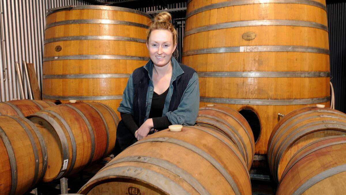 WINE EXPERT: Philip Shaw winemaker Nadja Wallington will be deciphering some of the terminology surrounding winemaking.  Photo: STEVE GOSCH 1001sgwine1
