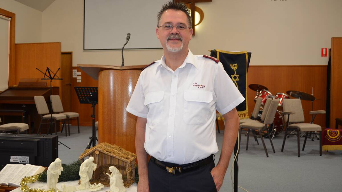 LEAVING TOWN: Salvation Army leader Major Greg Saunders is leaving Orange in coming weeks to take up a position on the Sunshine Coast.
Photo: TANYA MARSCHKE  1218tmmajorgreg.
