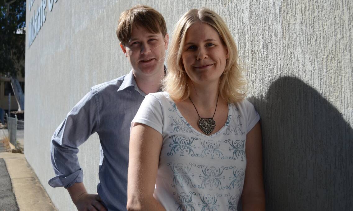 GUT FEELING: Felicity Cantrill, who recently underwent surgery for a tumour wrapped round her carotid artery, and her brother Johnno have been diagnosed as carriers of a rare gene mutation. Photo: JANICE HARRIS 0306felicity2
