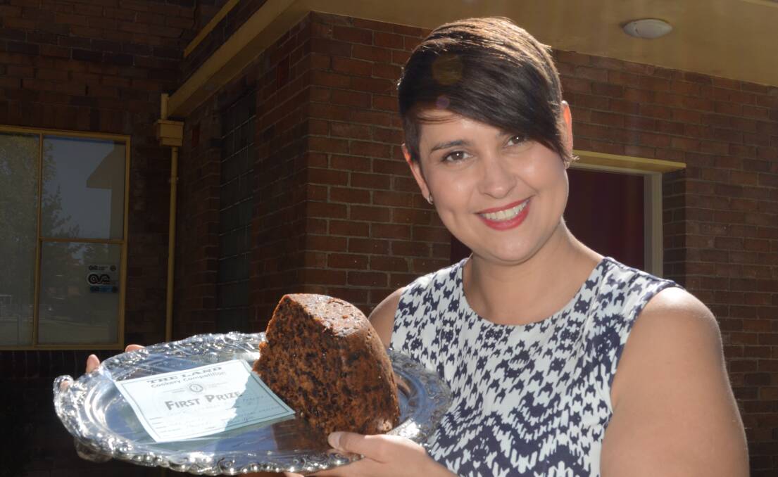 RISING STAR: Meg Oliver is one of several younger women to join the Molong CWA and beat many more experienced cooks at a Central Western CWA competition with her steamed fruit pudding. 
Photo: TANYA MARSCHKE 0319tmcwa 1