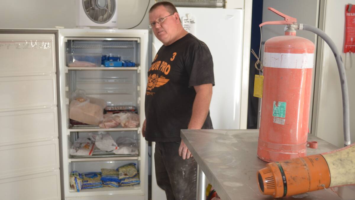 DAMAGE DONE: Two separate attacks of vandalism at the Orange Kart Club have left doors damaged, security systems destroyed and hundreds of dollars worth of meat rancid after a fridge door was deliberately left open.