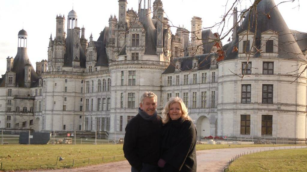 TAKING IT ALL IN: Peter and Lana Mathison sourcing inspiration in France for their new store The French Shoppe.
