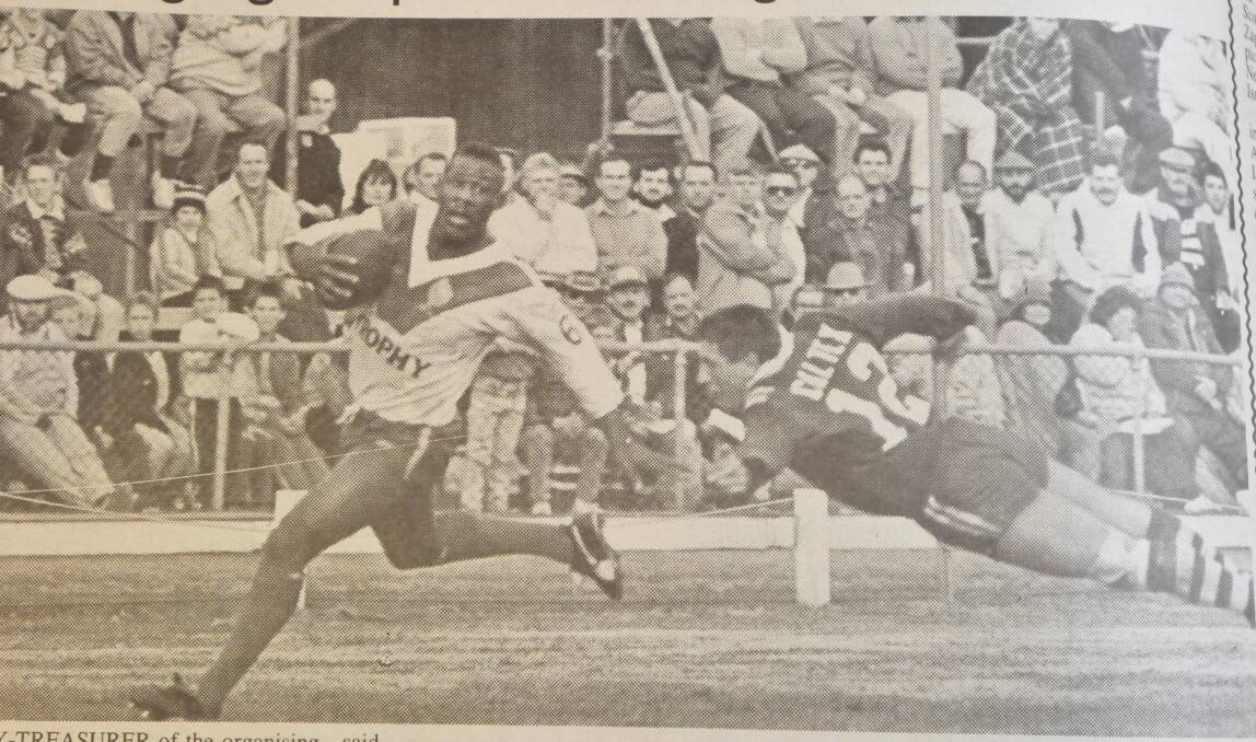 Group 10 rugby league photos taken from the pages of the Central Western Daily in 1988