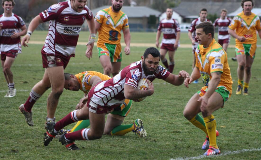All the action from Saturday's Group 10 clash at King George Park