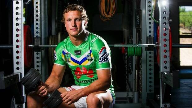 WEIGHT OF ABILITY: Canberra Raiders coach Ricky Stuart is planning on persisting with former Orange junior Jack Wighton (pictured) at five-eighth. Photo: ROHAN THOMSON