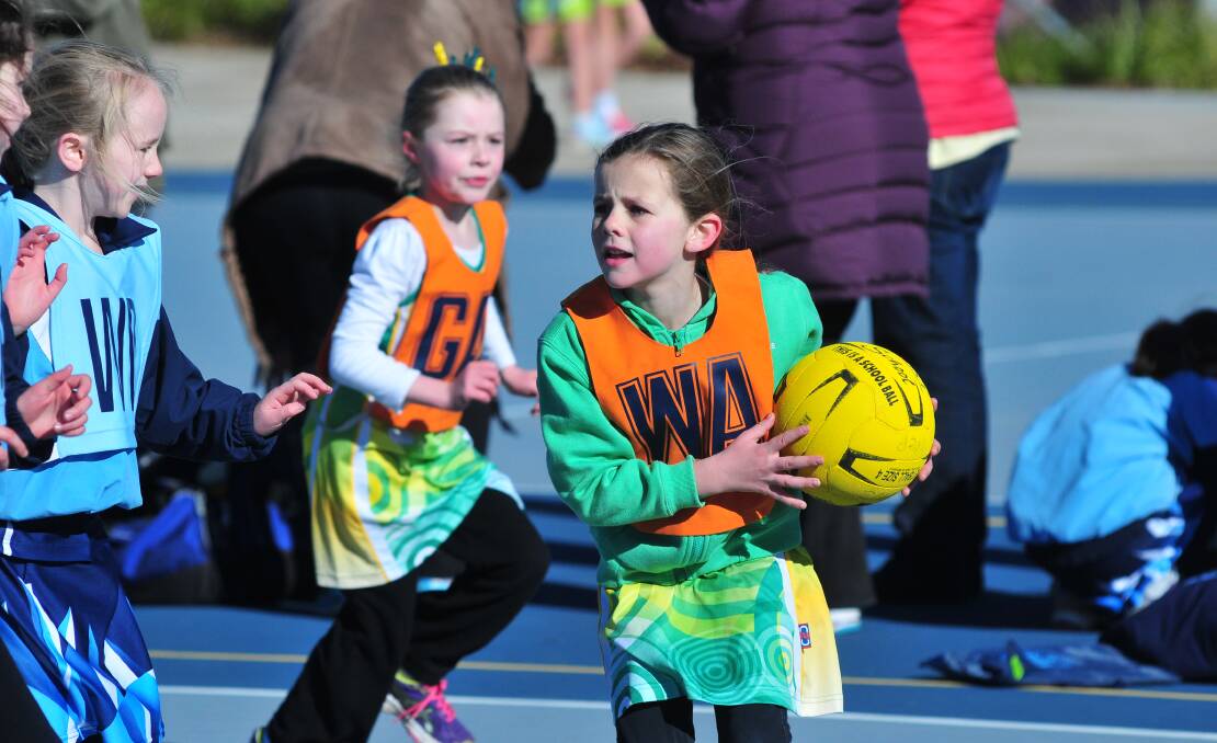 Orange's sport stars of the future took to the fields on Saturday