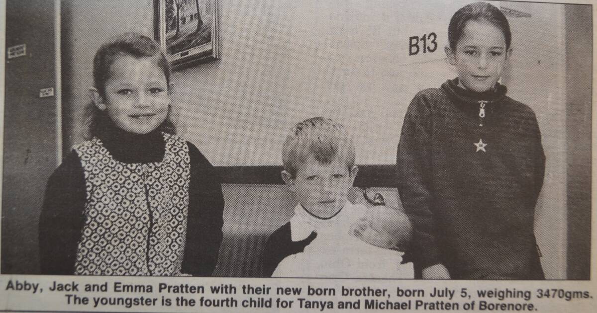 The Central Western Daily's baby photos from July, 1996