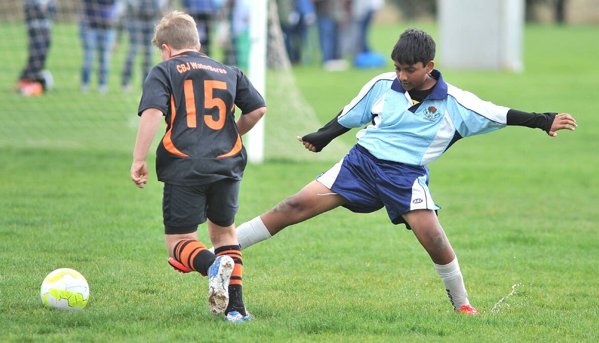 Photographs of Saturday morning's junior soccer, netball and rugby union games