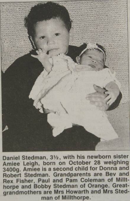The Central Western Daily's baby photos from November, 1996