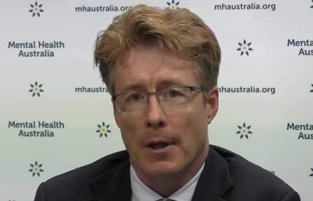Mental Health Australia chief executive officer Frank Quinlan.