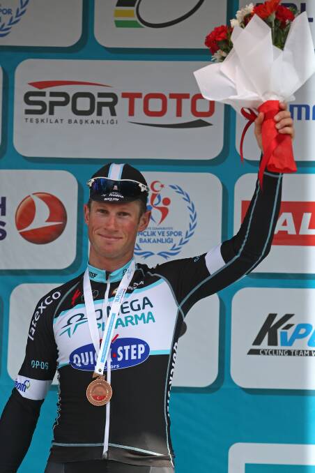 HAPPY TO HAVE A BREAK: Bathurst cyclist Mark Renshaw. Photo: GETTY IMAGES