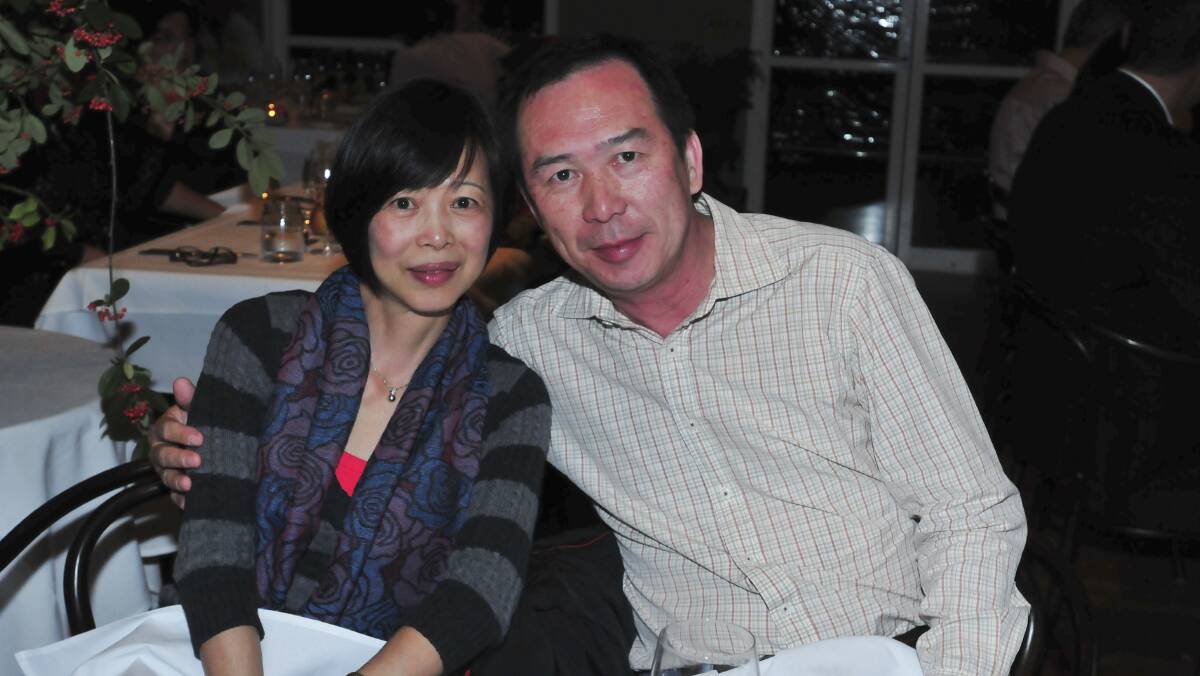 BROMANCE: Sui and Kent Wong. Photo: JUDE KEOGH