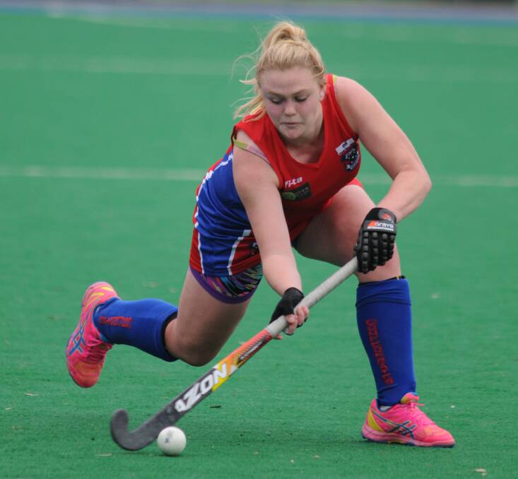 All the action from Saturday's game at the Orange Hockey Centre