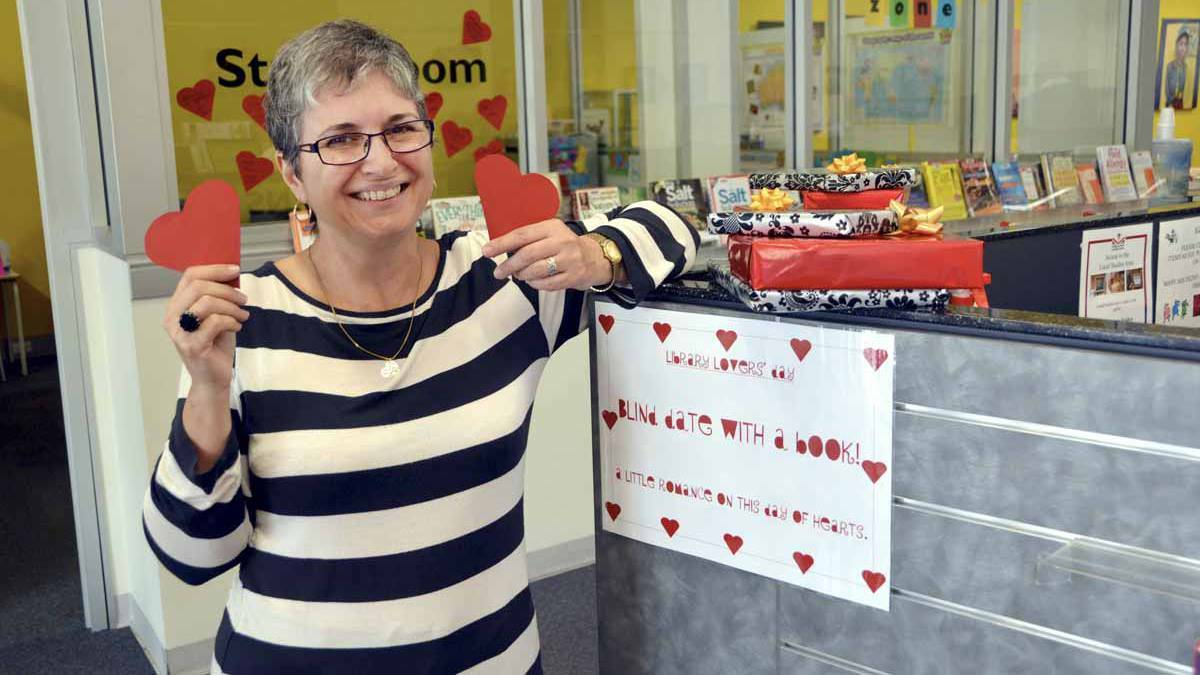 LITHGOW: TRADITIONALLY the Australian Library and Information Association encourages the various libraries throughout the state to enjoy a fun loving day on Valentines Day - what they call Library Lovers Day - and Lithgow Library’s Miriam Scott has invited one and all to book a date at the local library.
