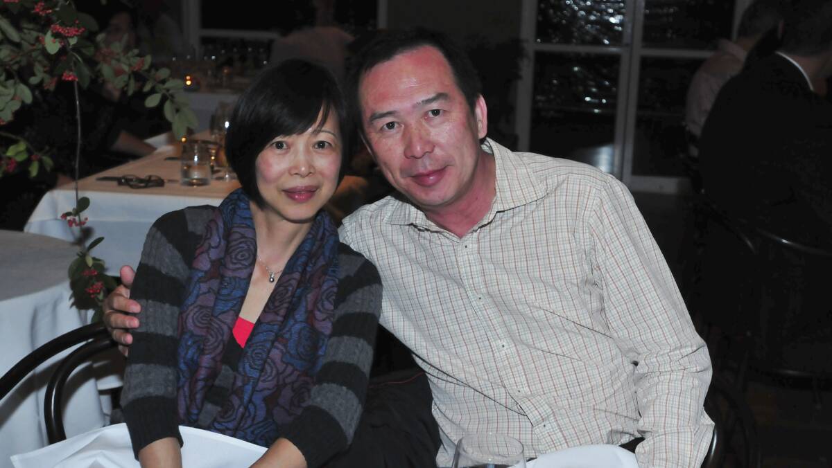 BROMANCE: Sui and Kent Wong. Photo: JUDE KEOGH