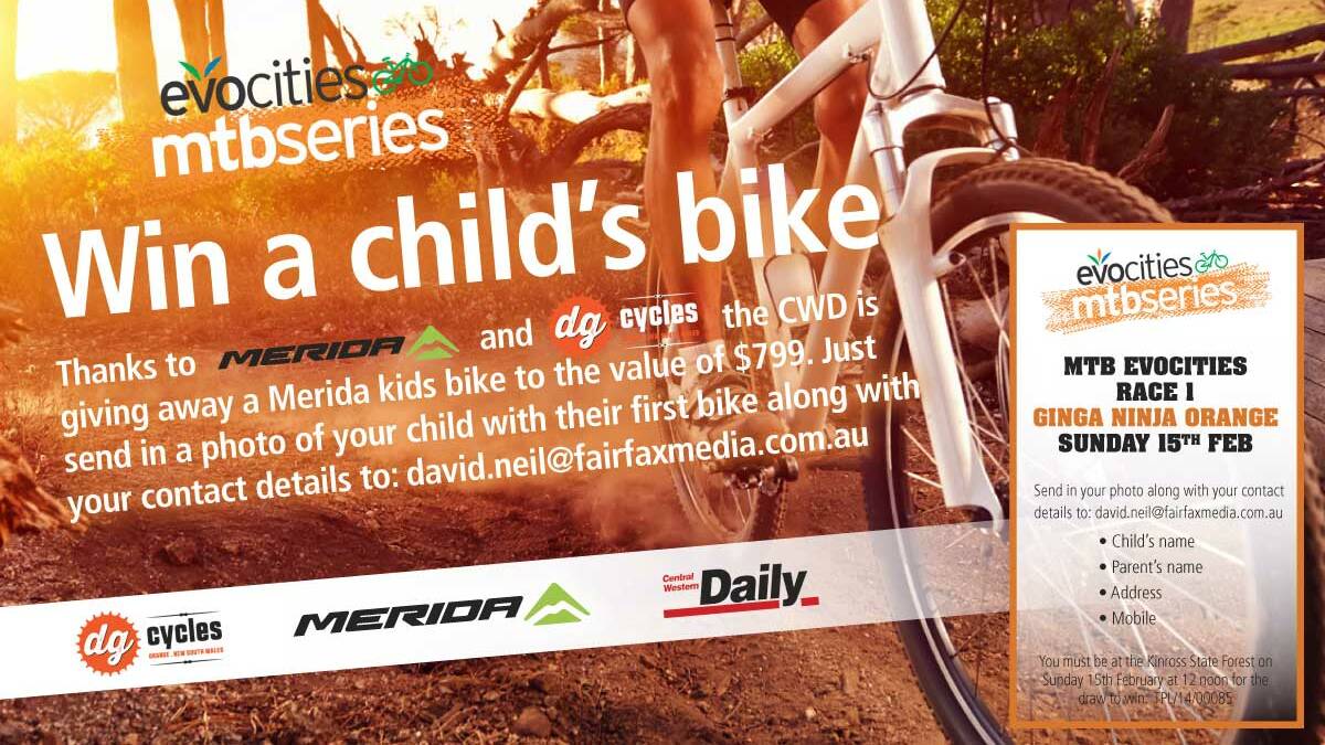 COMPETITION: Your chance to win a child's bicycle valued up to $799