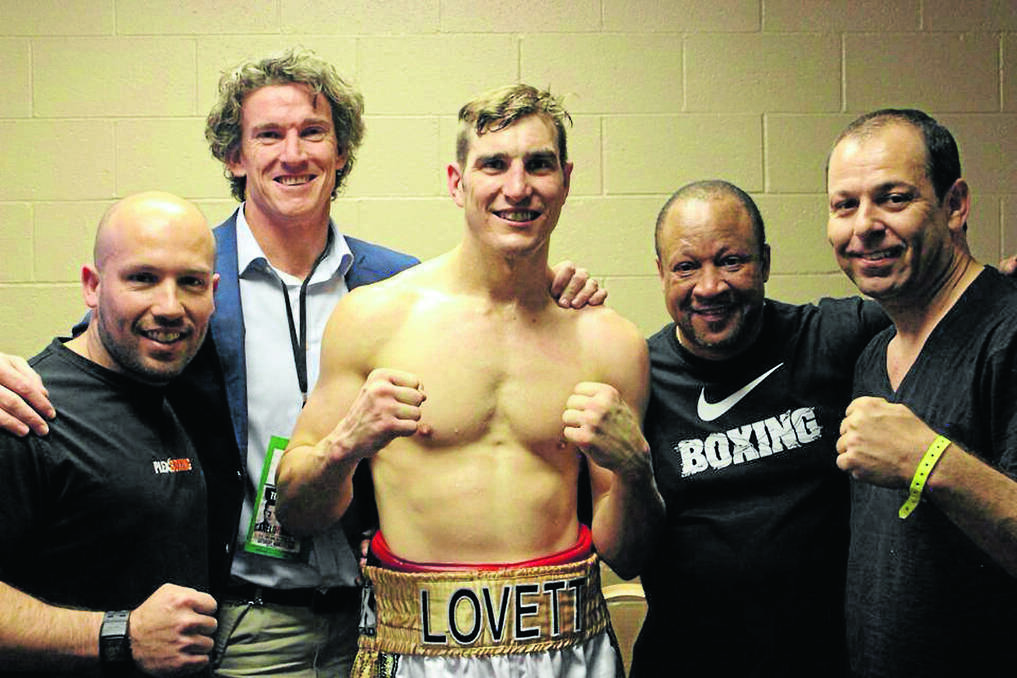 COWRA: Steve 'Tough Love' Lovett remains undefeated following his second round knockout win in Las Vegas on Saturday night.
