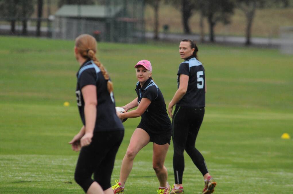 DIVISION THREE WOMEN: Shae O'Brien of the Fence Fitters. Photo: JUDE KEOGH
